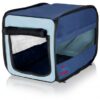 Reismand Twister Opvouwbaar Donkerblauw / Lichtblauw 50X52X76 Cm