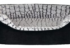 Hondenmand Lino Memoryfoam Zwart / Grijs 83X67 Cm