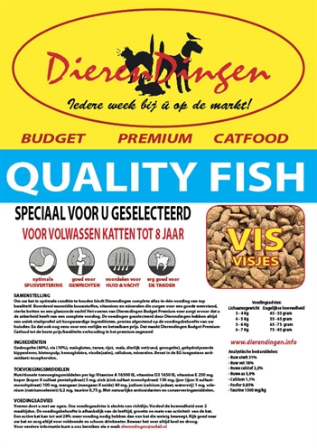 Premium Catfood Quality Fish 15 Kg