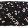 Rock Zwart / Beige Gerecycled 75X50 Cm