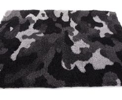Camouflage Grijs Gerecycled 100X75X2 Cm
