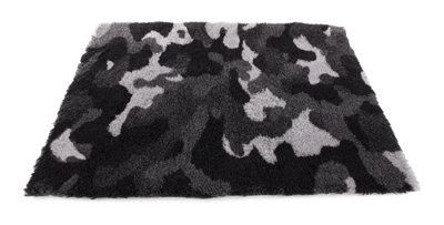 Camouflage Grijs Gerecycled 100X75X2 Cm