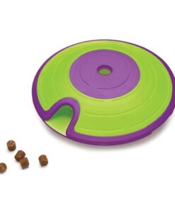 Ottosson Dog Treat Maze Paars / Lime 18X18X6 Cm