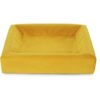 Bed Royal Fluweel Hoes Voor Hondenmand Oker Bia-50 60X50X12 Cm