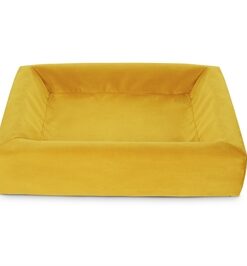Bed Royal Fluweel Hoes Voor Hondenmand Oker Bia-50 60X50X12 Cm