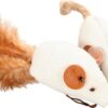 Canvas Muis Wit 5 Cm 2 St