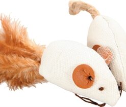 Canvas Muis Wit 5 Cm 2 St