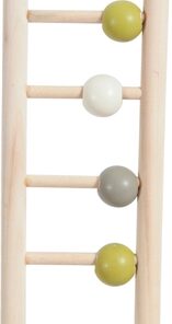 Ladder Hout 5 Treden Met Kralen 1X7X23,5 Cm