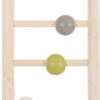 Ladder Hout 7 Treden Met Kralen 1X8,5X35 Cm