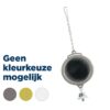 Spiegel Rond Met Bel Assorti 5,5X1X16,5 Cm