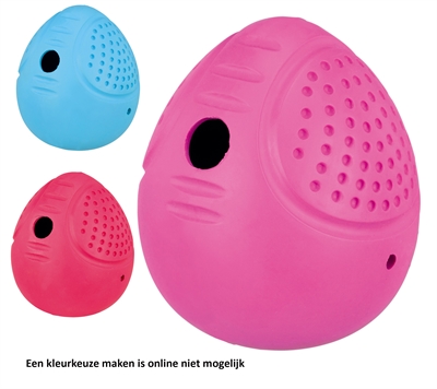 Snack Tuimel-Ei Natuurrubber Assorti 8 Cm 3 St