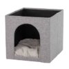 Kattenmand Iglo Ella Grijs 37X33X33 Cm