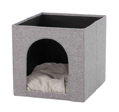 Kattenmand Iglo Ella Grijs 37X33X33 Cm