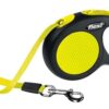 Rollijn New Classic Neon Tape Zwart / Geel L 5 Mtr