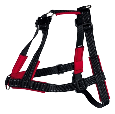 Hondentuig Lead'n'walk Soft Tuig Zwart M-L 55-90 Cm