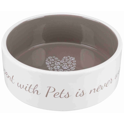 Voerbak Pets Home Taupe 20 Cm