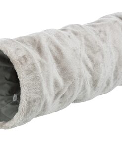 Speeltunnel Pluche Grijs 60X22 Cm