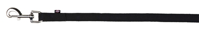Hondenriem Sleeplijn Singelband Zwart 20 Mm X 10 Mtr