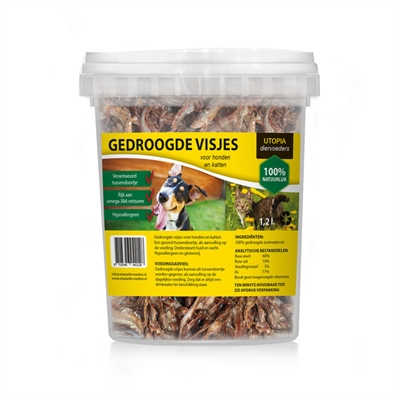 Visjes Voor Hond En Kat 1,2 Ltr