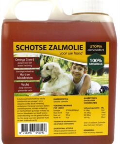 Schotse Zalmolie Naturel 1 Ltr