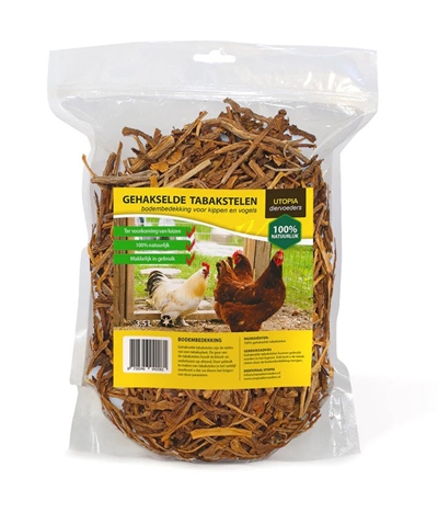 Gehakselde Tabakstelen 3,5 Ltr