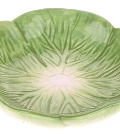 Pet Voerbak Green Leaf Groen