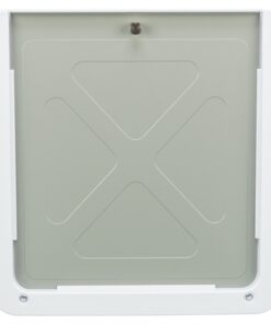 2-Weg Hondenluik Wit M-Xl 39 X 45 Cm