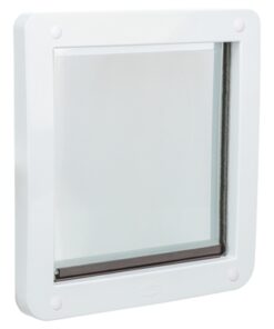 2-Weg Hondenluik Wit S-M 30 X 36 Cm