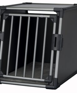 Vervoersbox Aluminium Grafiet M–L: 86X61X65 Cm