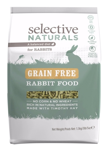 Science Selective Naturals Rabbit Graanvrij 1,5 Kg