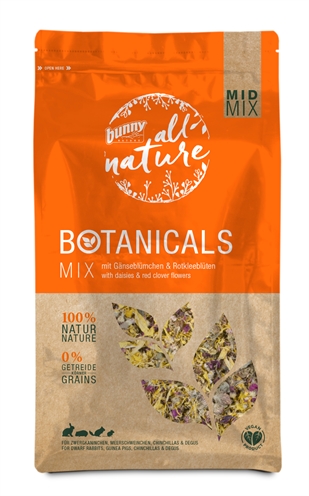Nature Botanicals Midi Mix Madelief / Rode Klaver Bloesem 120 Gr