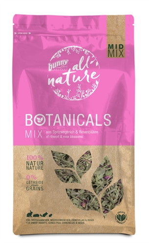 Nature Botanicals Midi Mix Smalle Weegbree / Rozenbloesem 120 Gr