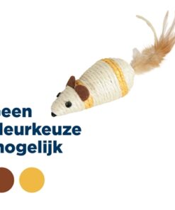 Sisal Muis Assorti 20X5X4,5 Cm