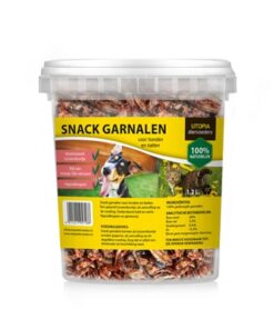 Snack Garnalen Voor Hond En Kat 1,2 Ltr