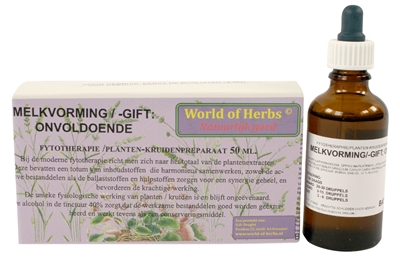 Of Herbs Fytotherapie Onvoldoende Melkvorming /-Gift 50 Ml