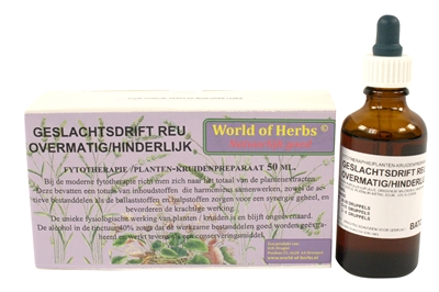 Of Herbs Fytotherapie Overmatige Geslachtsdrift Reu 50 Ml