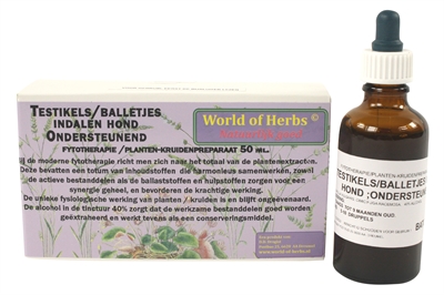 Of Herbs Fytotherapie Testikel / Balletjes Indalen Hond 50 Ml