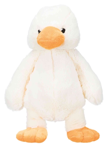 Pluche Eend Wit 38 Cm