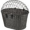 Stuur Fietsmand Met Draadkap Antraciet 44X41X34 Cm