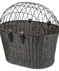 Stuur Fietsmand Met Draadkap Antraciet 44X41X34 Cm