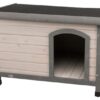 Natura Hondenhok Classic Plat Dak Grijs 116X79X82 Cm