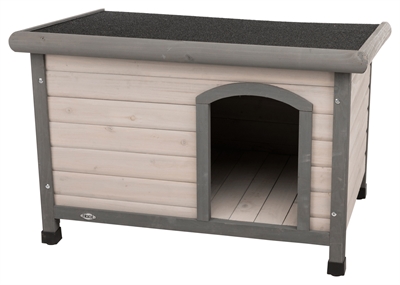 Natura Hondenhok Classic Plat Dak Grijs 116X79X82 Cm
