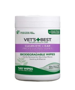 Best Clean Ear / Eye Wipes Hond 160 St