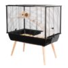 Knaagdierkooi Neo Silta Zwart 78X48X58Cm