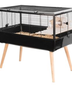 Knaagdierkooi Neo Nigha Zwart 78X48X64,5 Cm