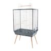 Vogelkooi Neo Jili Xl Grijs 81X48X132Cm