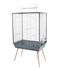 Vogelkooi Neo Jili Xl Grijs 81X48X132Cm