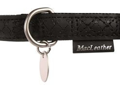 Halsband Zwart 45-70X2,5 Cm