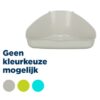 Hoektoilet Knaagdieren Assorti 36X21X30 Cm