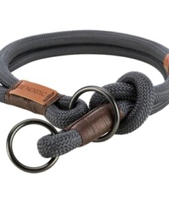 Halsband Hond Be Nordic Slip Halsband Donkergrijs / Bruin 55X1,3 Cm